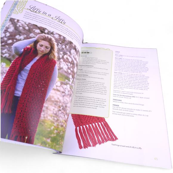 Contemporary Celtic Crochet by Bonnie Barker 24 Cabled Designs Sweaters Scarves - Picture 5 of 7